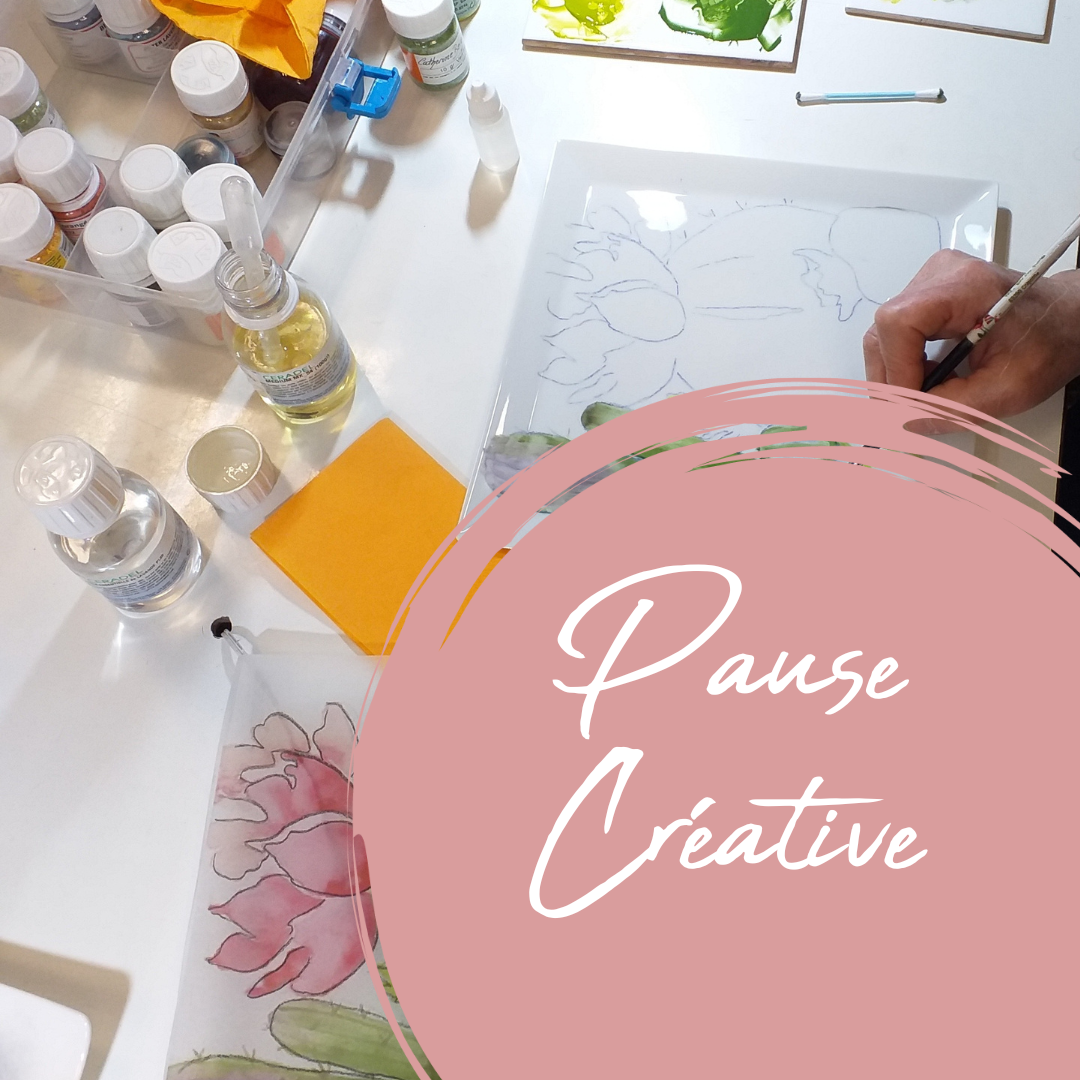 Les ateliers de peinture sur porcelaine by Les Créations d'Isa au nid aux Papillons, gîte à la campagne